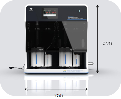 Analisador BET BSD-660 de área superficial e porosidade — 4