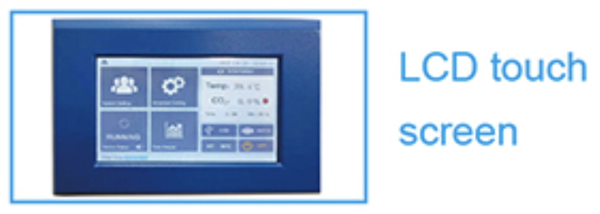Incubadoras de CO₂ com esterilização por calor húmido BIOBASE BJPX-C50II / BJPX-C80II / BJPX-C160II — 5