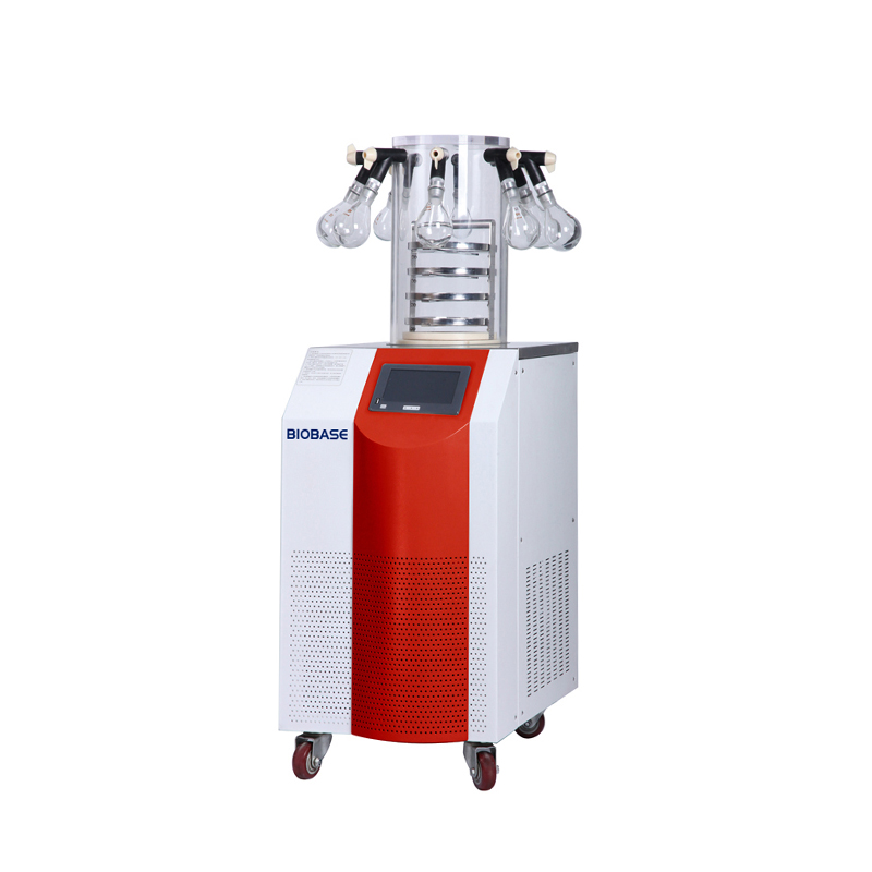 60℃ -80℃ Vacuum Lyophilizer Liofilizador Machine BIOBASE BK-FD12S(-60/-80) / BK-FD12P(-60/-80) / BK-FD12T(-60/-80) / BK-FD12PT(-60/-80)