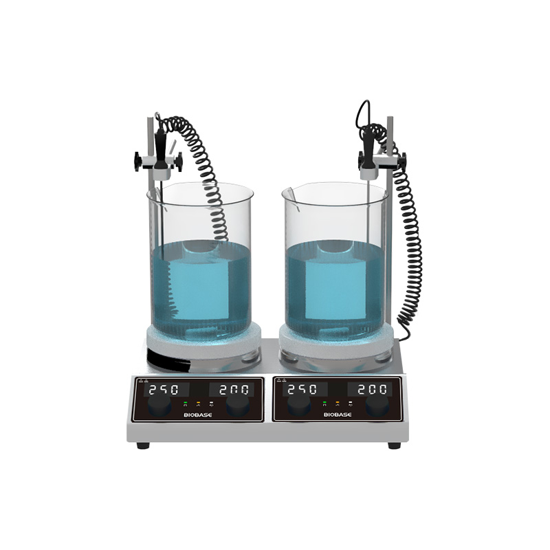 BIOBASE BK-MS300-S2 / BK-MS300-S4 / BK-MS300-S6 Multi-Position Hotplate Magnetic Stirrer BK-MS300-S2 BK-MS300-S4 BK-MS300-S6