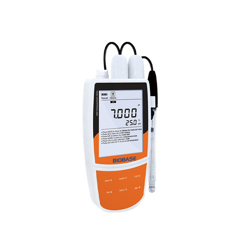 Medidor de calidad del agua multiparámetro portátil BIOBASE PH-900P