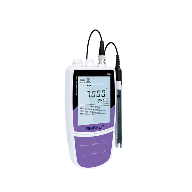 Medidor de pH e iões portátil BIOBASE PH-320 / PH-321