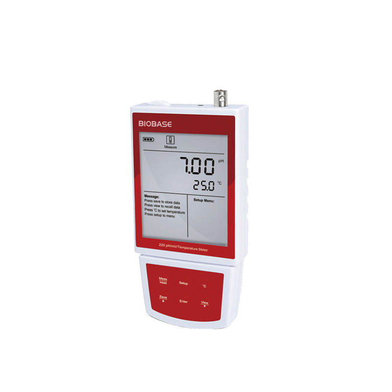 Medidor de pH e ORP portátil BIOBASE PH-220 / PH-221