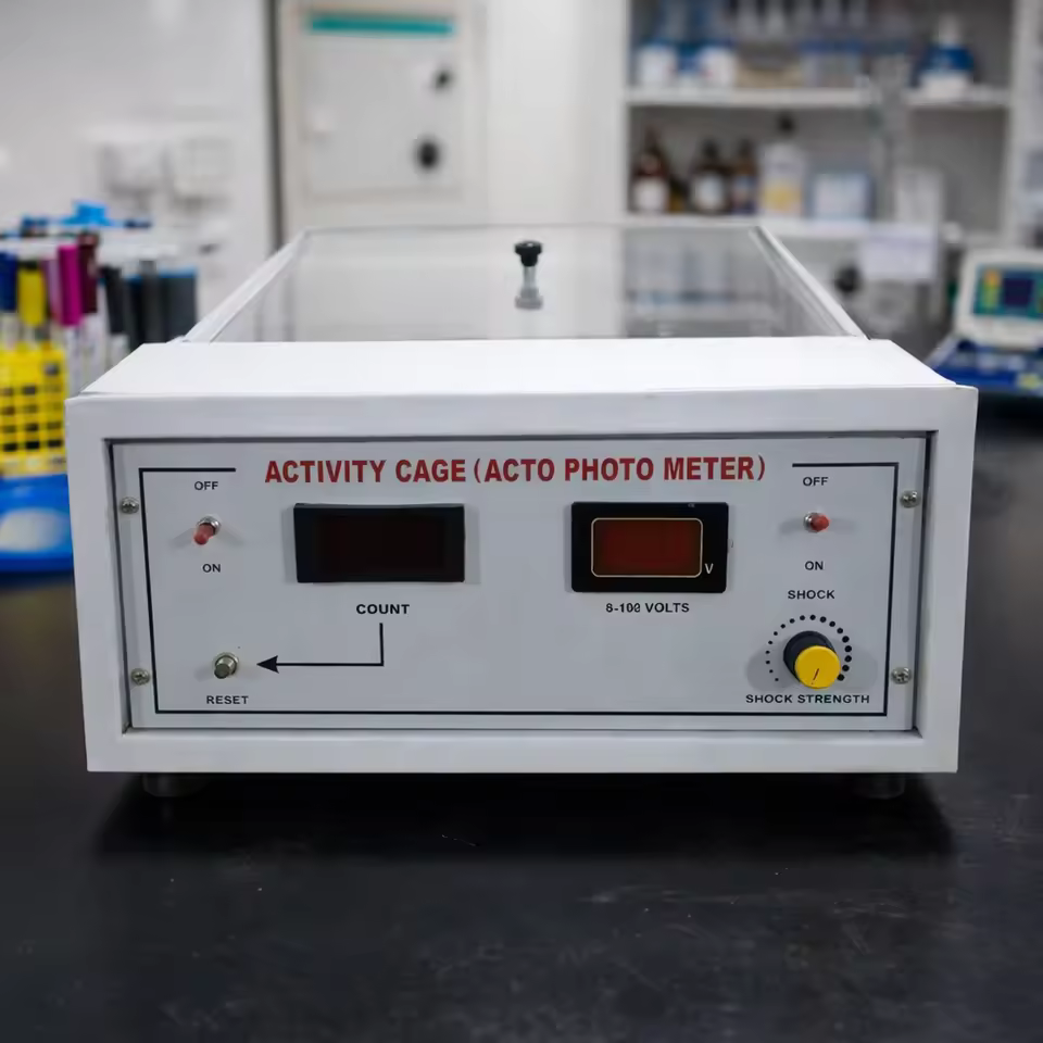 MAYALAB six-photocell digital actophotometer for animal activity studies — 2