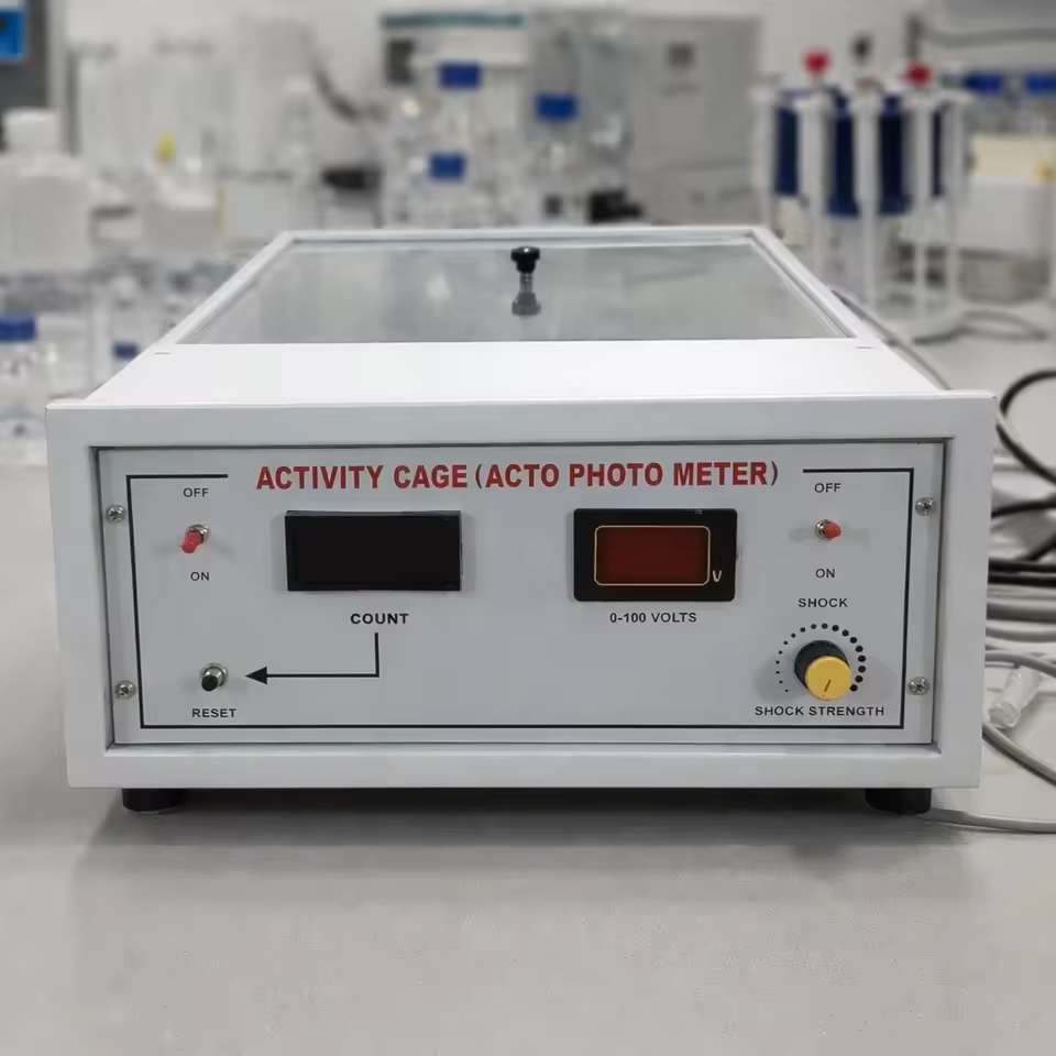 MAYALAB six-photocell digital actophotometer for animal activity studies — 3
