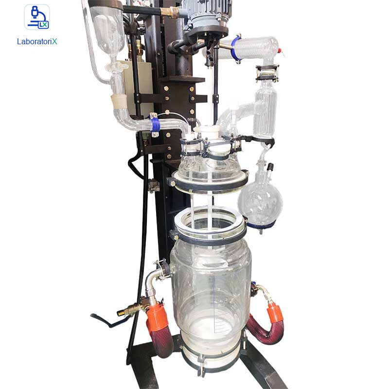 Reactor elevatorio de vidrio encamisado YMLGR — 2