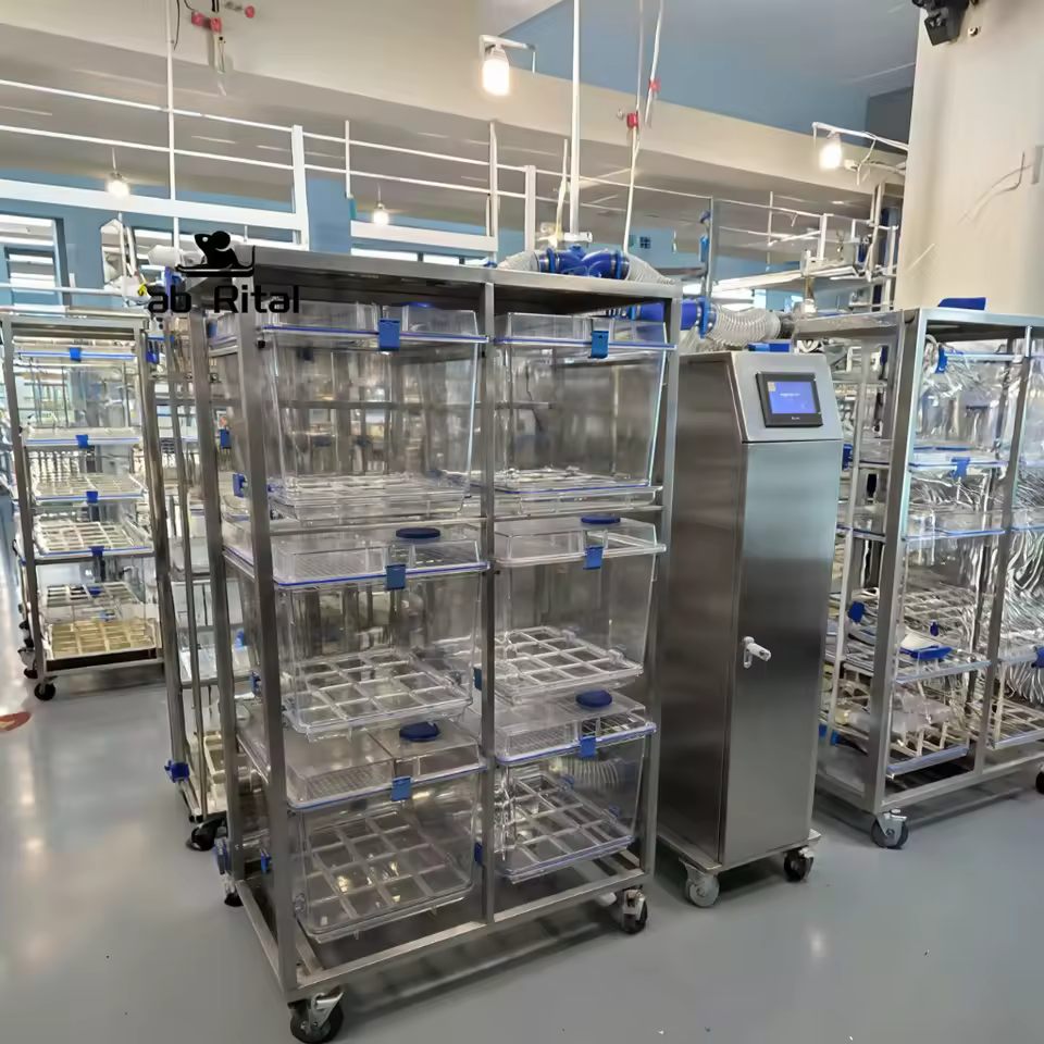 Lab Rital individually ventilated cage system for mice and rats
